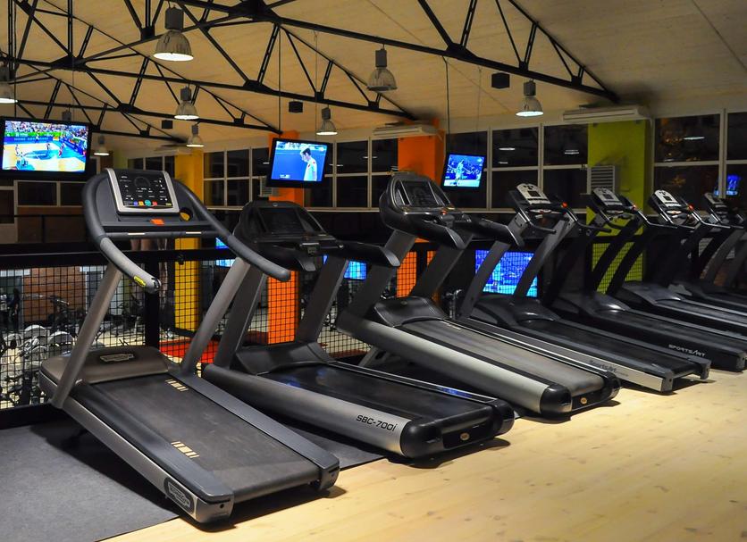 Fitnessbereich Foto