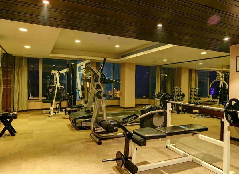 Fitnessbereich Foto