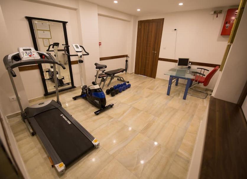 Fitnessbereich Foto