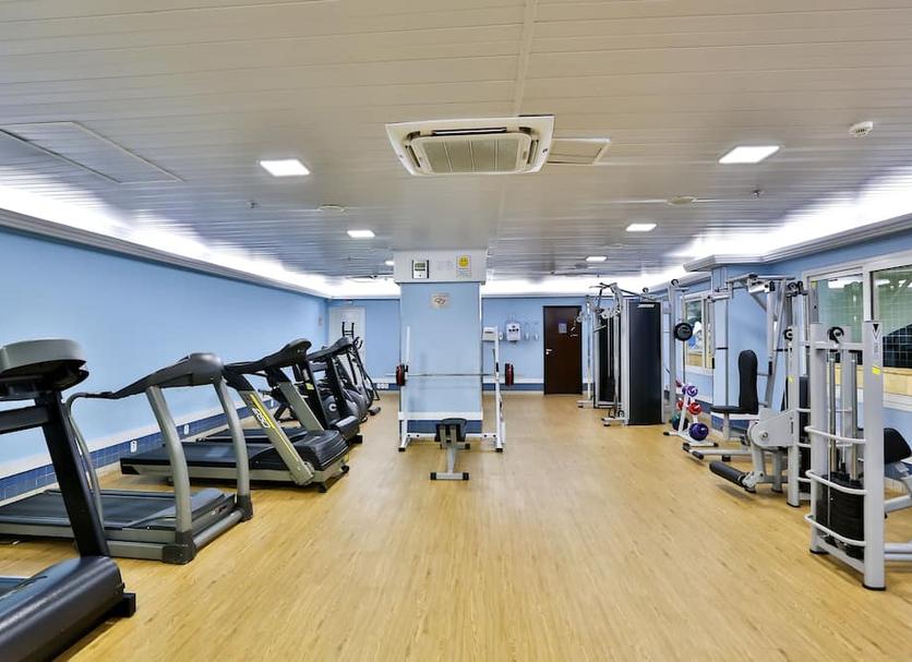 Fitnessbereich Foto