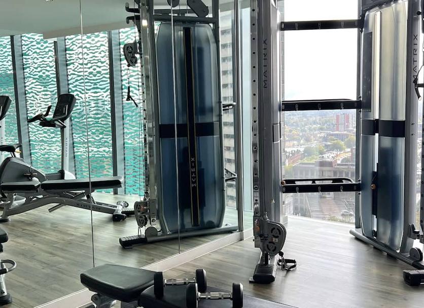 Fitnessbereich Foto