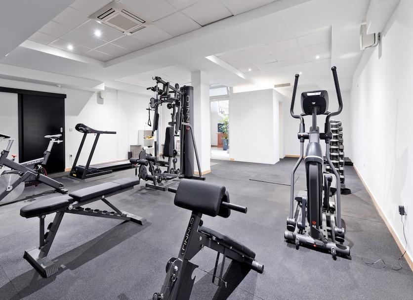 Fitnessbereich Foto
