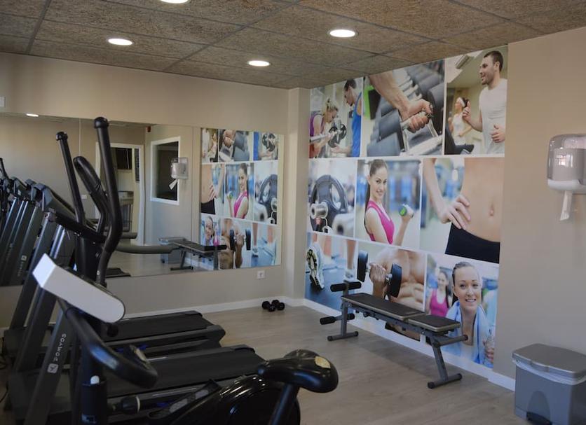 Fitnessbereich Foto