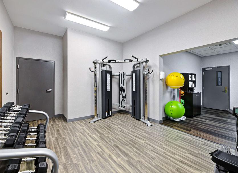 Fitnessbereich Foto