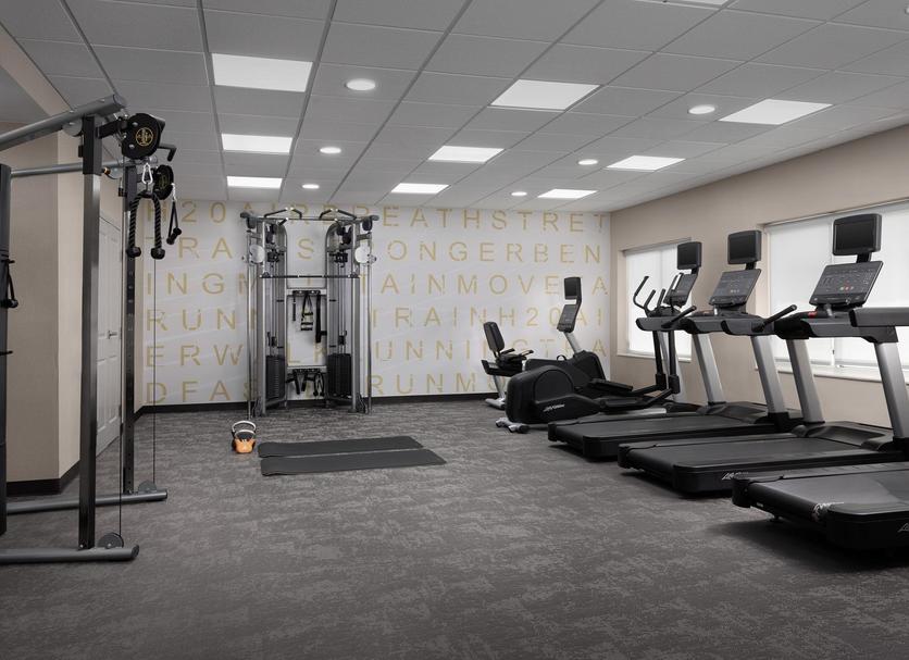 Fitnessbereich Foto