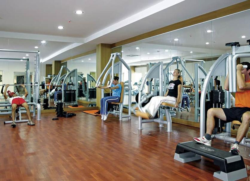 Fitnessbereich Foto