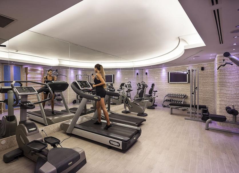 Fitnessbereich Foto