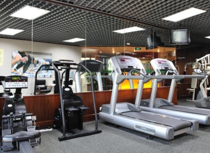 Fitnessbereich Foto