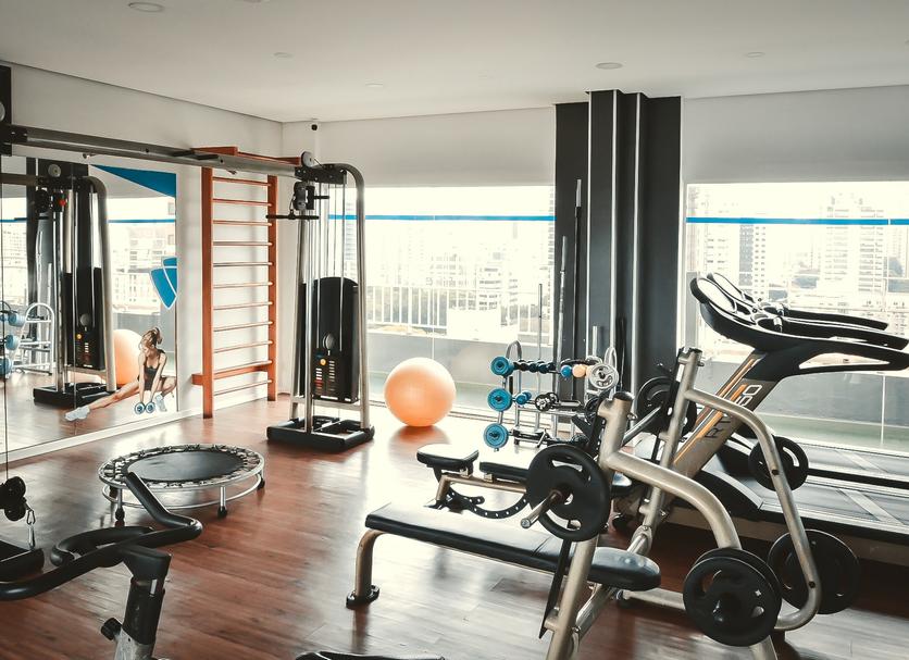 Fitnessbereich Foto