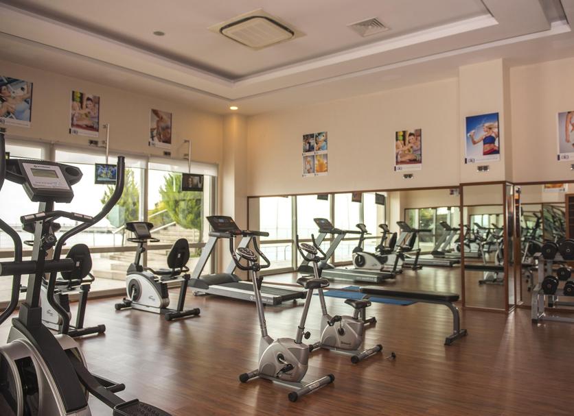 Fitnessbereich Foto