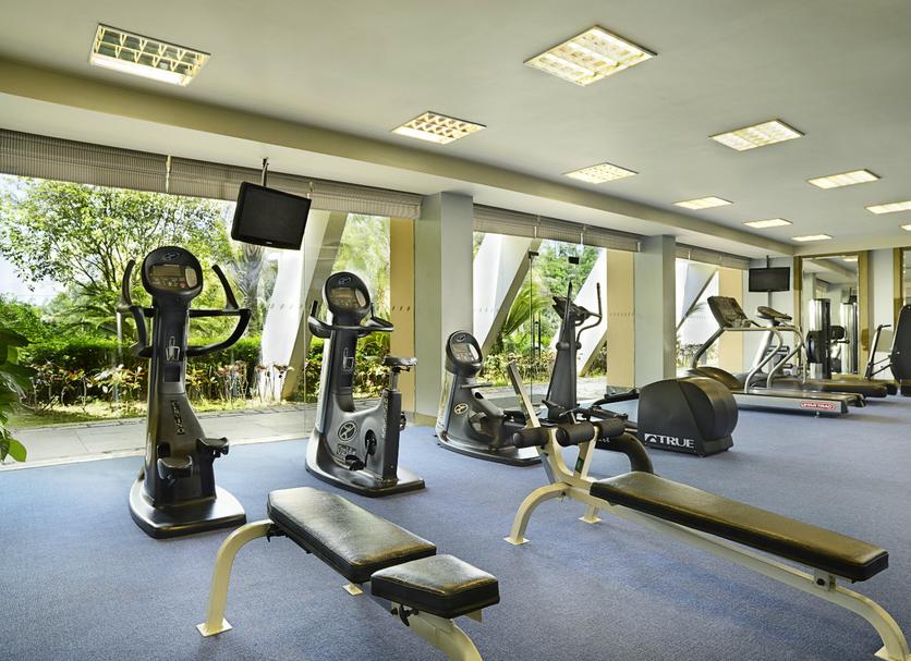 Fitnessbereich Foto