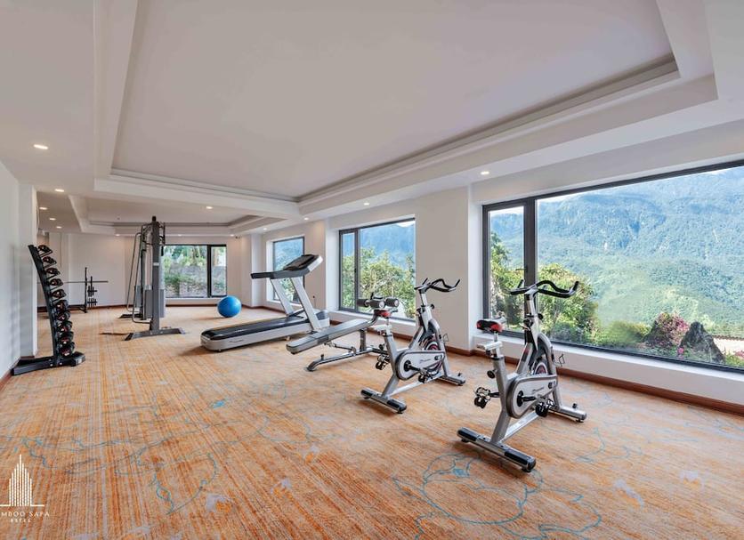 Fitnessbereich Foto