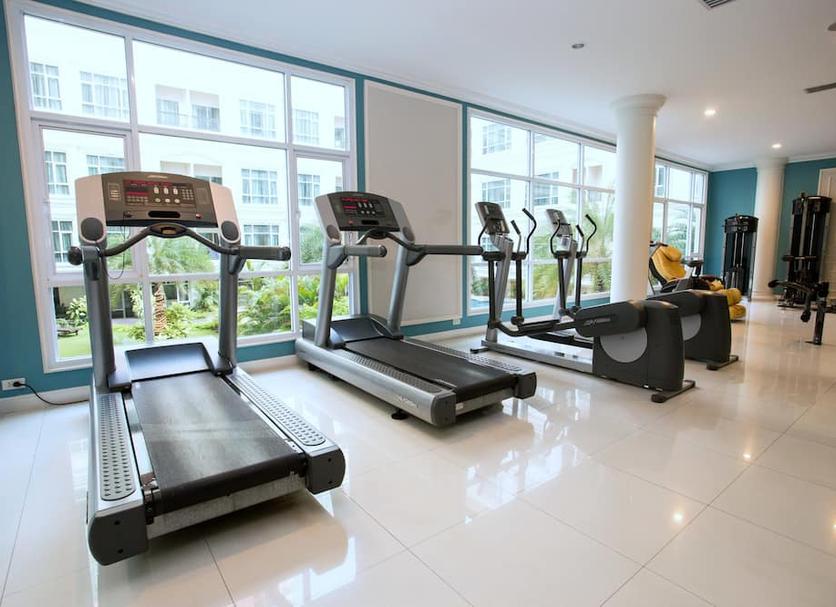 Fitnessbereich Foto