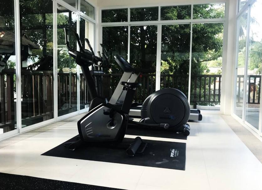 Fitnessbereich Foto