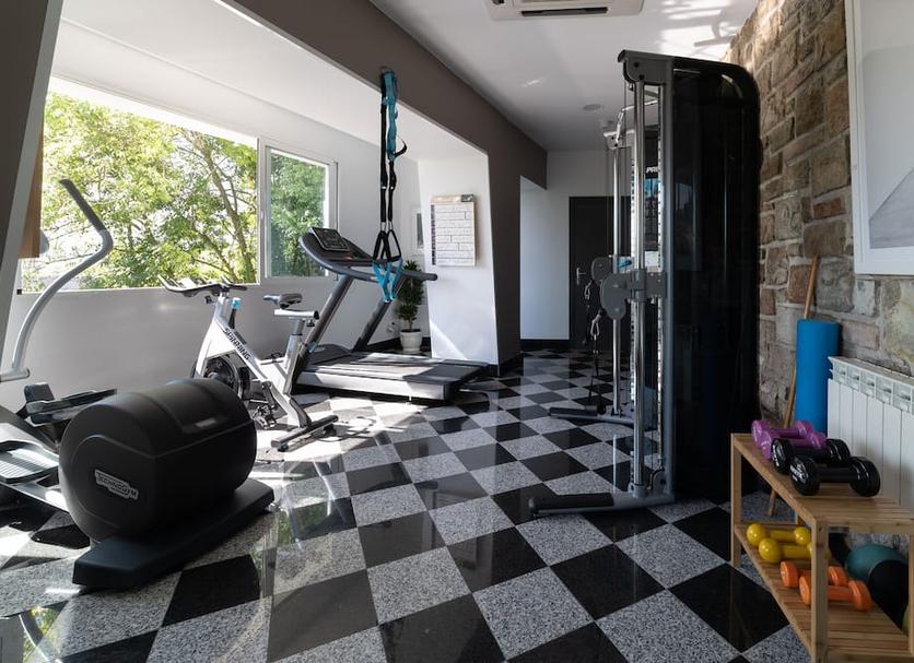 Fitnessbereich Foto