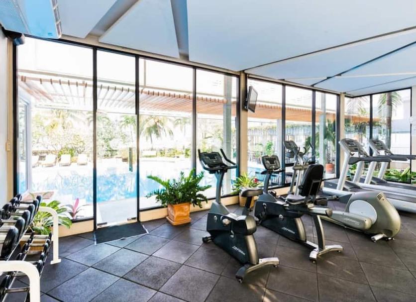 Fitnessbereich Foto