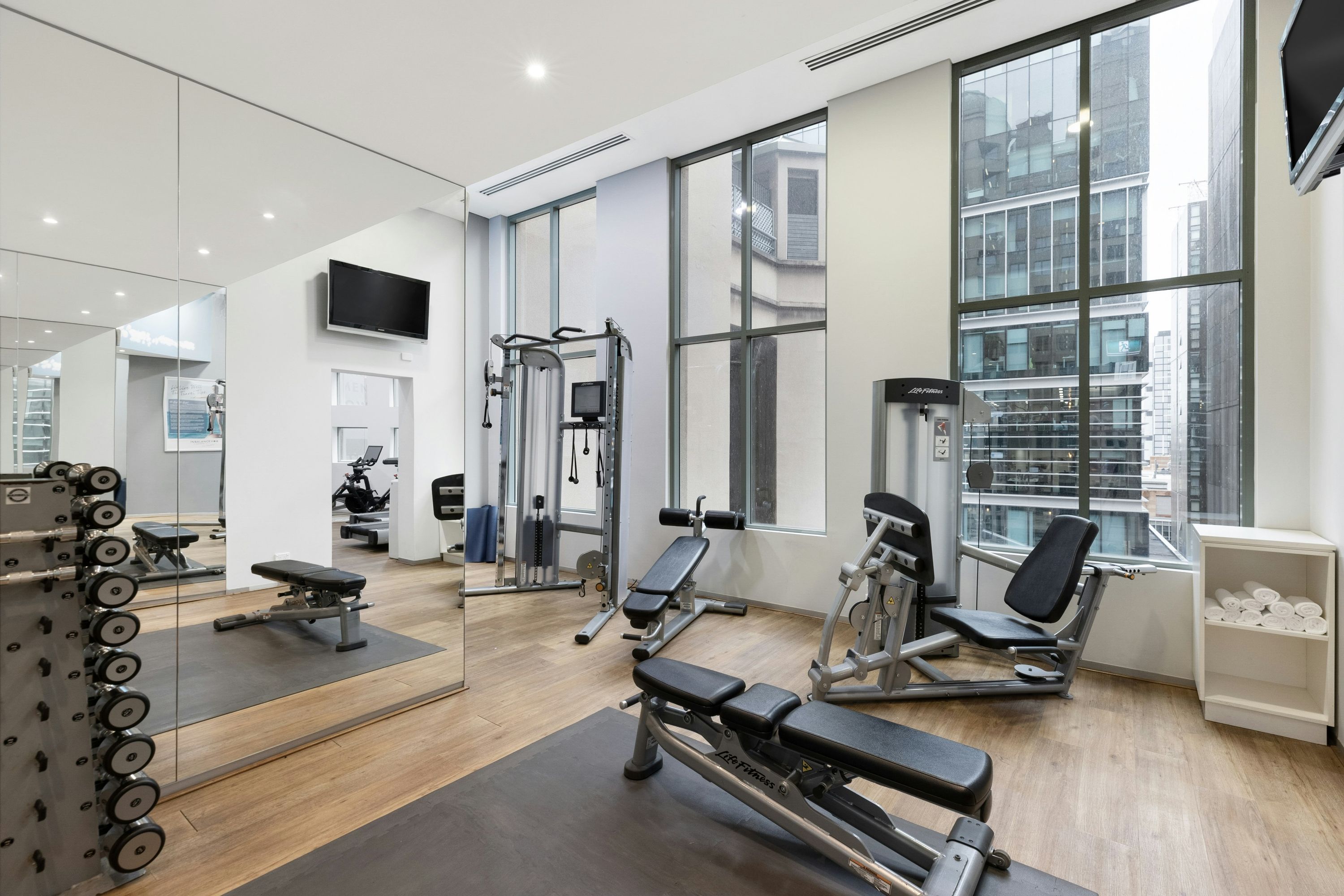 Fitnessbereich