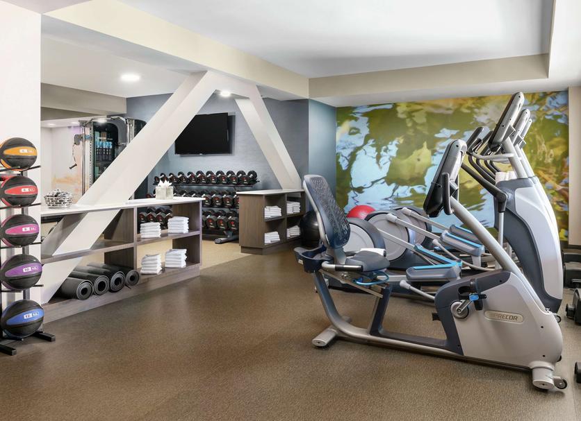 Fitnessbereich Foto