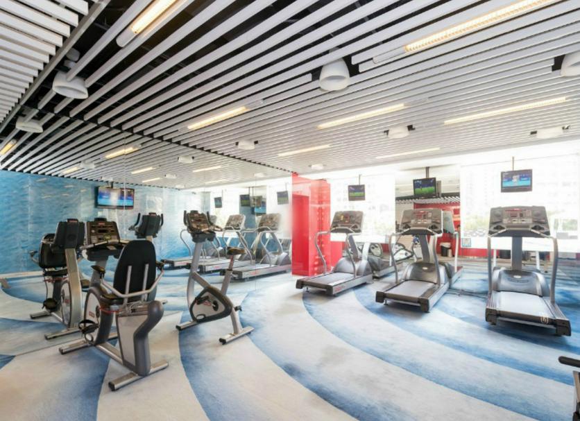 Fitnessbereich Foto