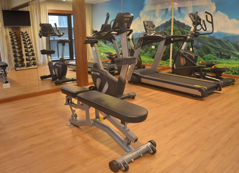 Fitnessbereich Foto