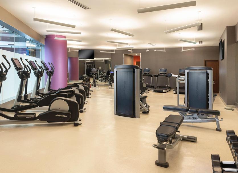 Fitnessbereich Foto