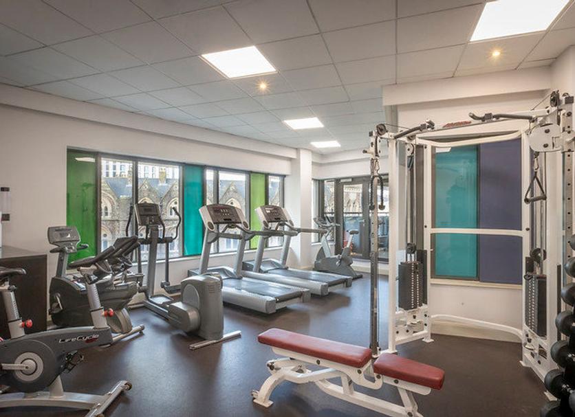 Fitnessbereich Foto