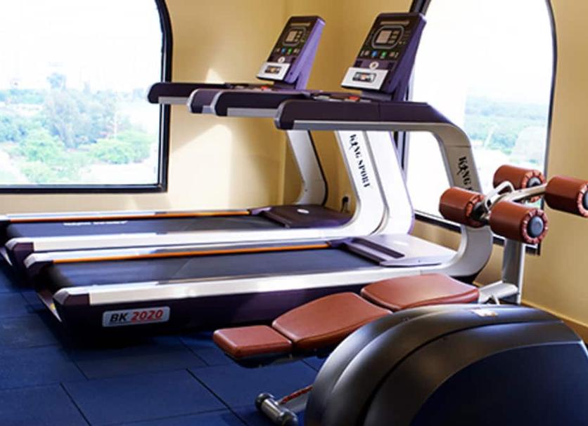 Fitnessbereich Foto