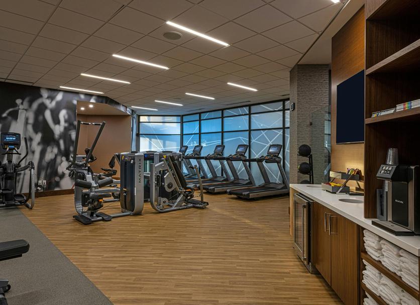 Fitnessbereich Foto
