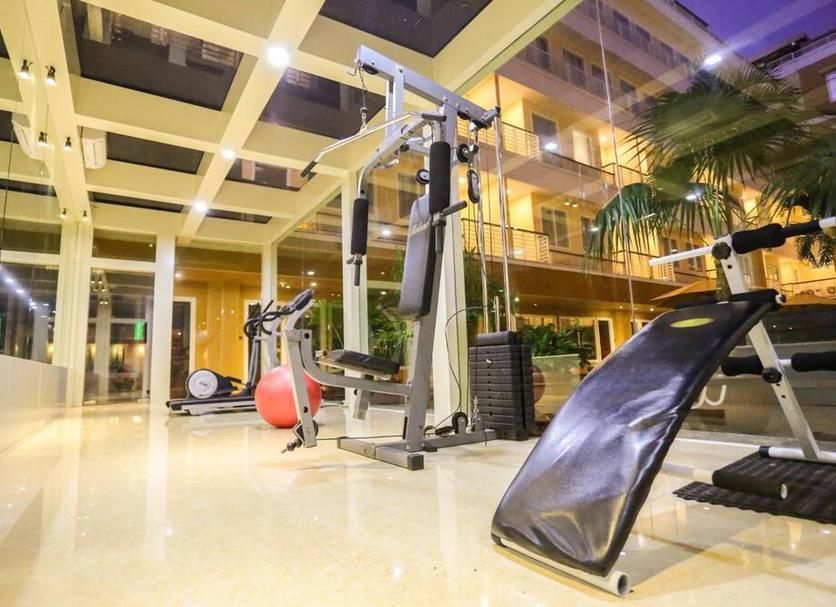 Fitnessbereich Foto