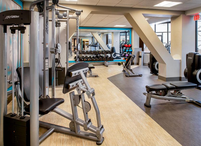 Fitnessbereich Foto