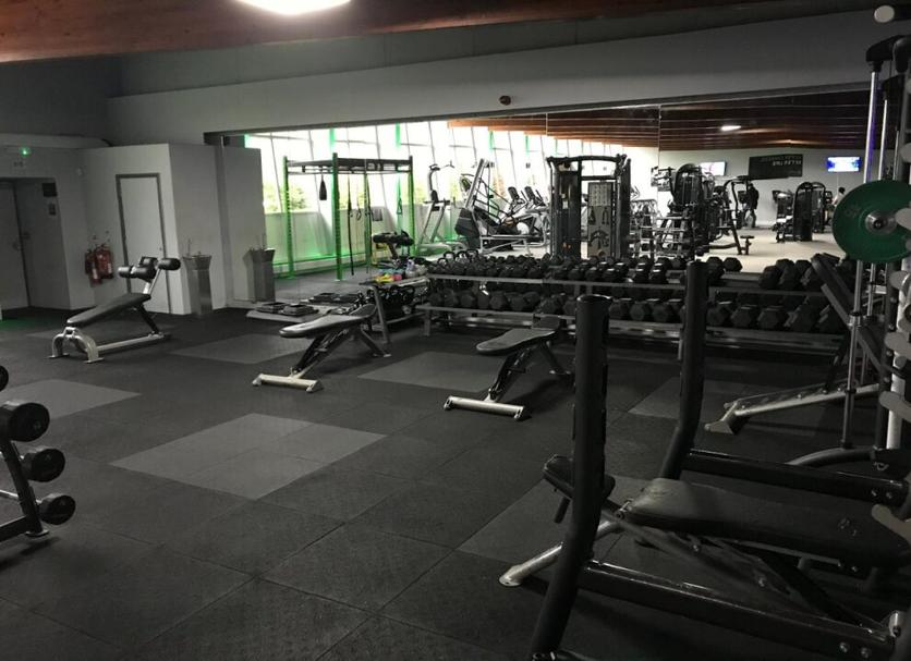 Fitnessbereich Foto