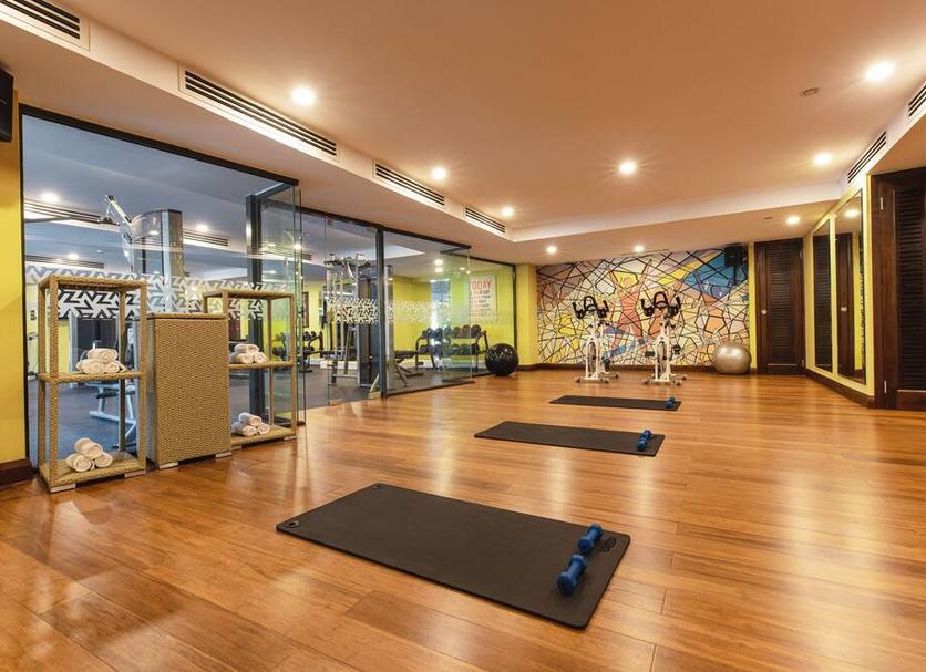 Fitnessbereich Foto