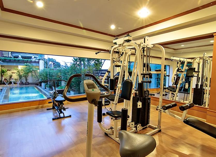 Fitnessbereich Foto
