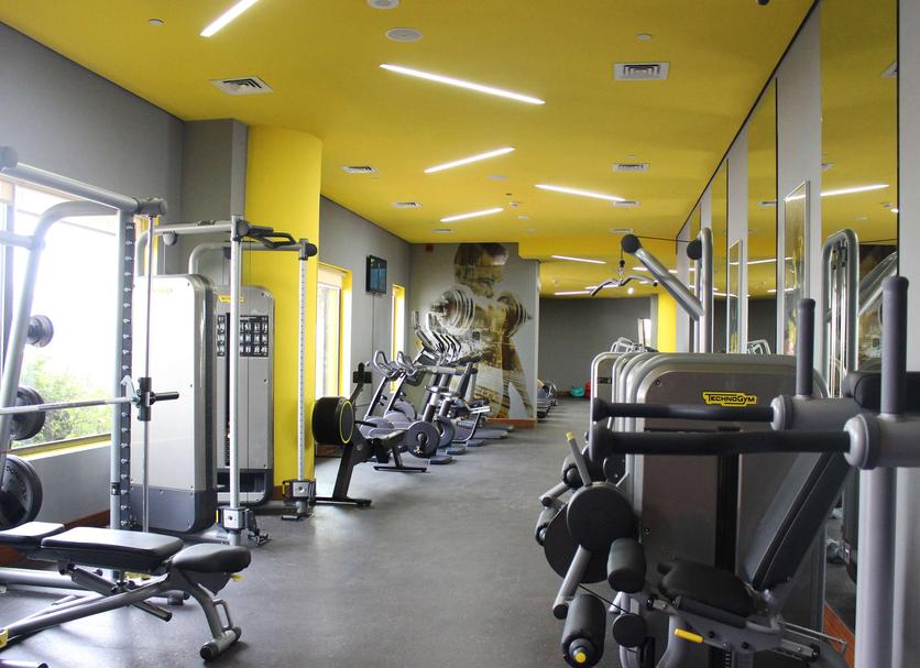 Fitnessbereich Foto
