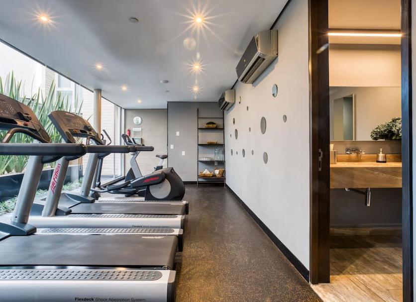 Fitnessbereich Foto