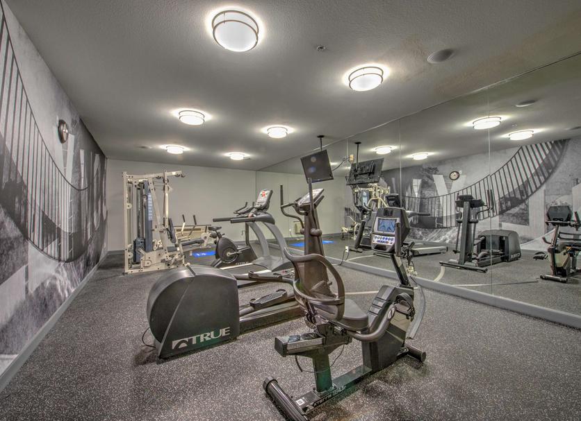 Fitnessbereich Foto