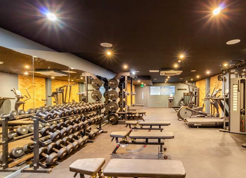 Fitnessbereich Foto