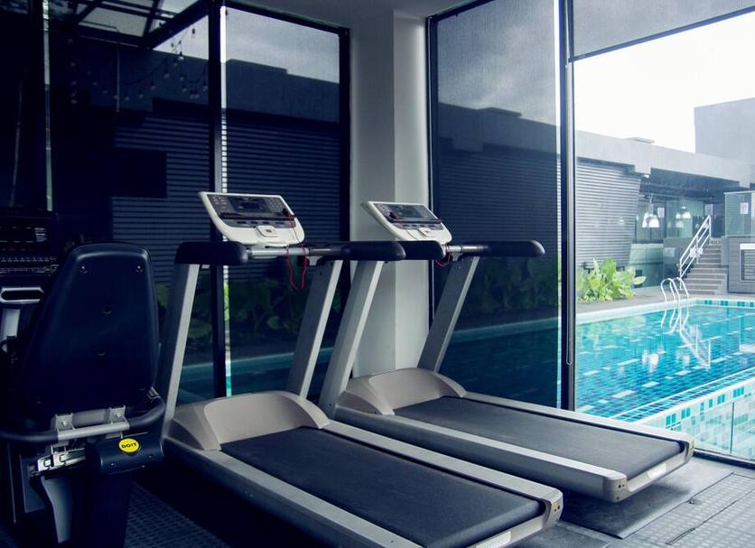 Fitnessbereich Foto