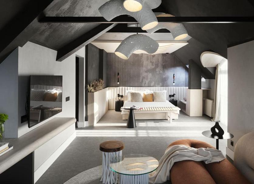 Schlafzimmer Foto
