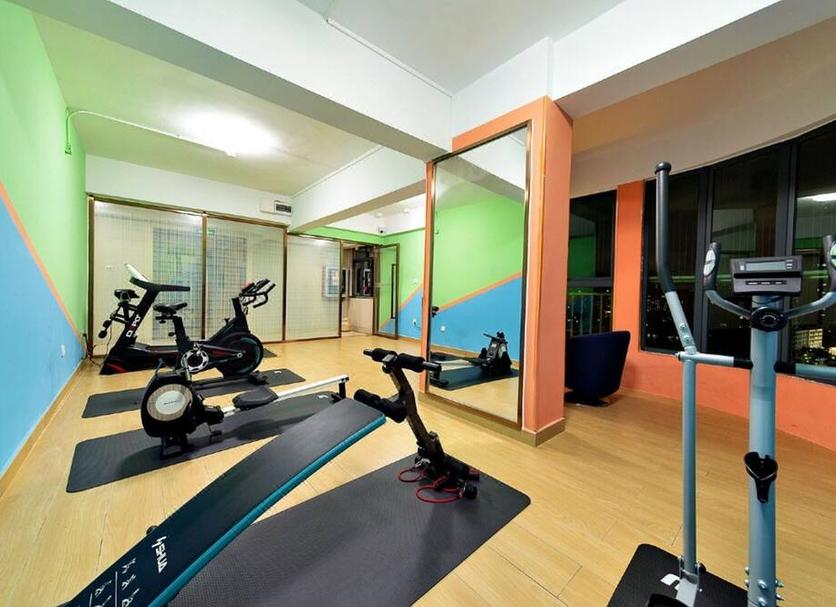 Fitnessbereich Foto