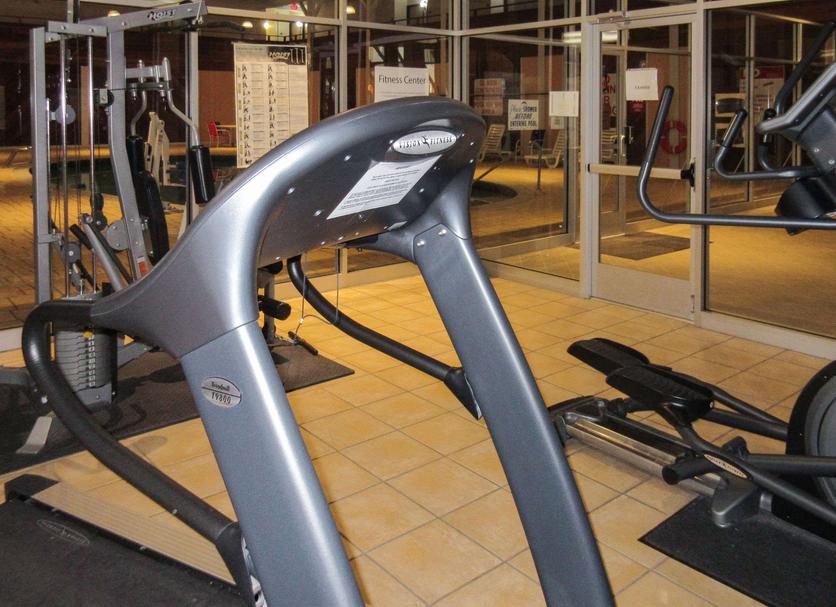 Fitnessbereich Foto