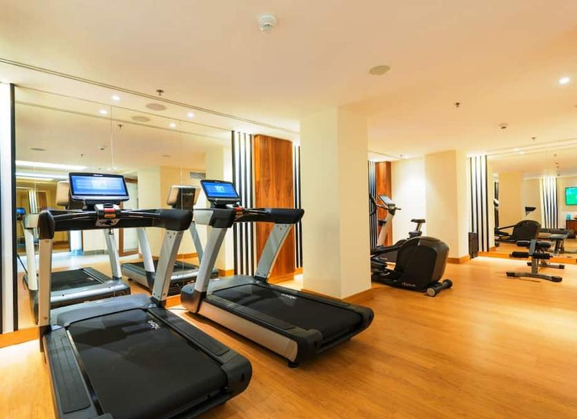 Fitnessbereich Foto