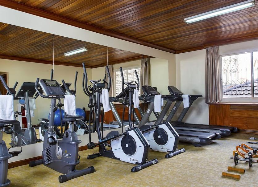 Fitnessbereich Foto
