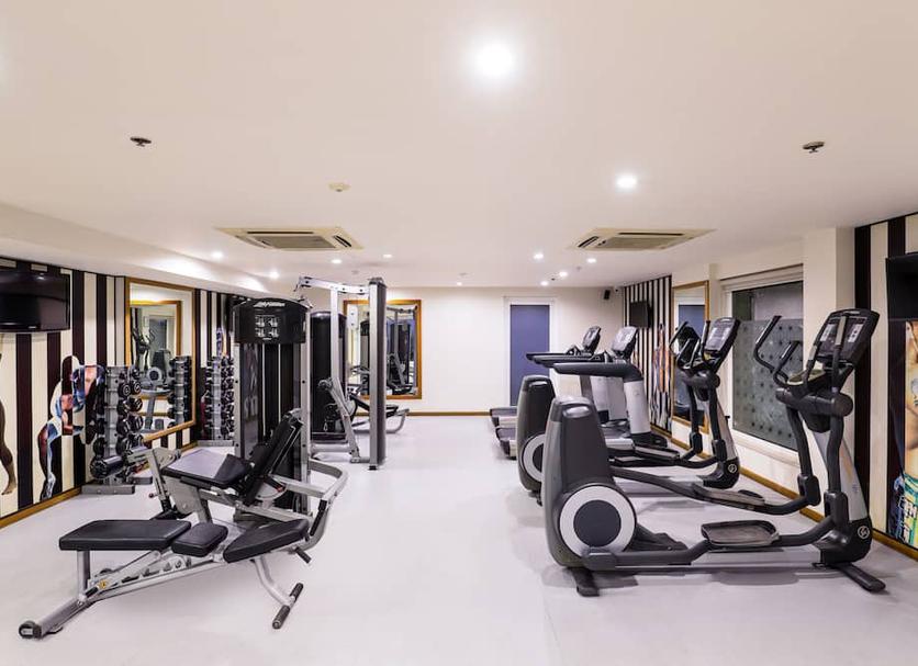 Fitnessbereich Foto