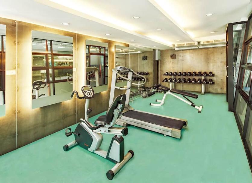 Fitnessbereich Foto