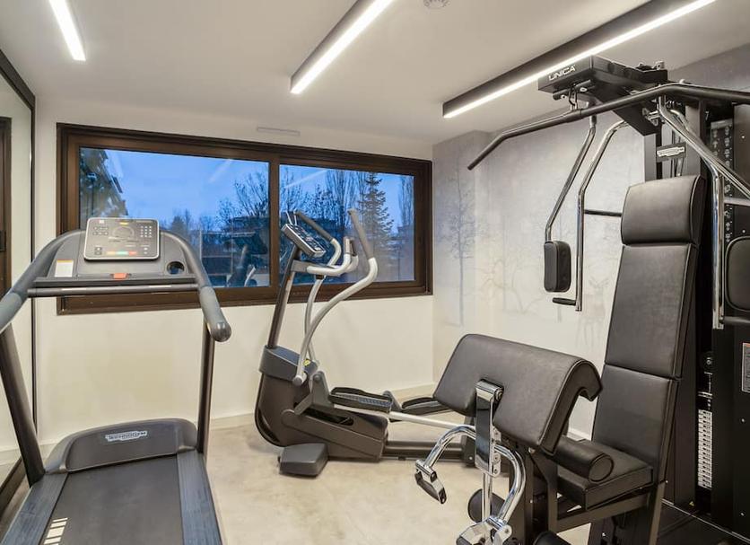Fitnessbereich Foto