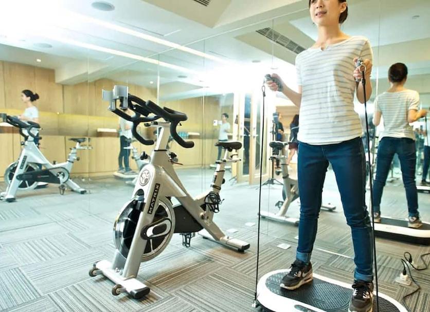 Fitnessbereich Foto