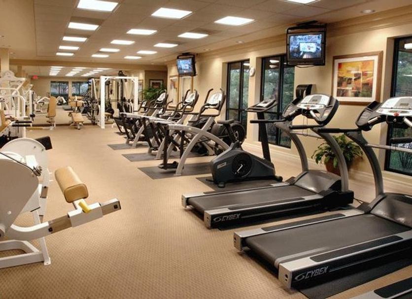 Fitnessbereich Foto