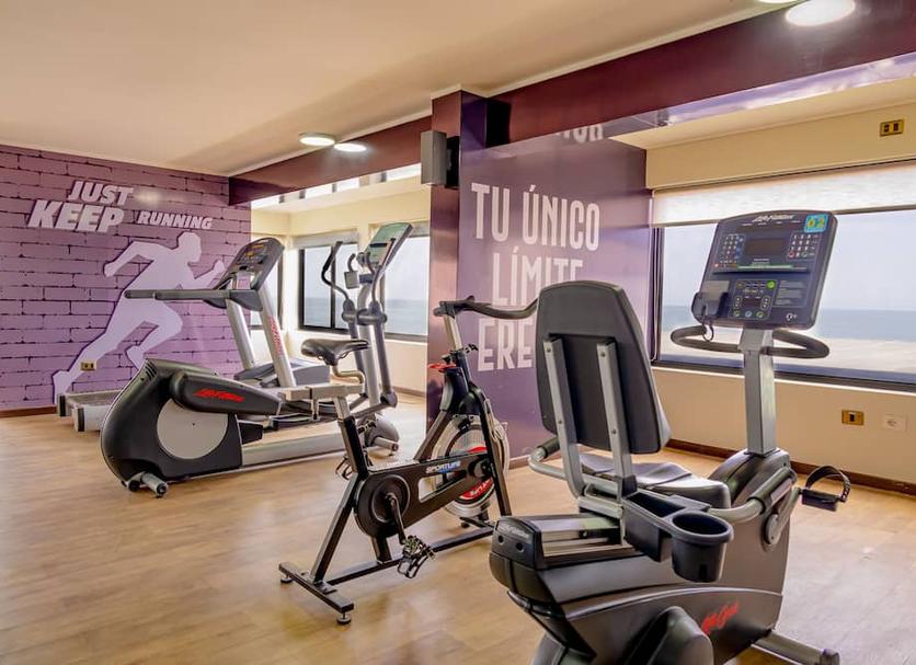 Fitnessbereich Foto