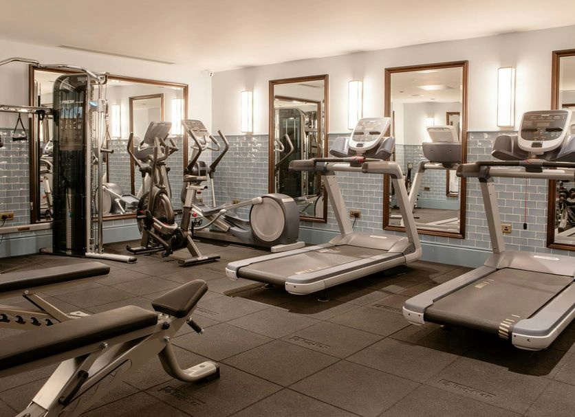 Fitnessbereich Foto